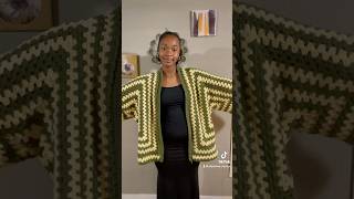 Crochet Hexagon Cardigan crochet fallideas hexagoncardigan fashion [upl. by Eocsor]