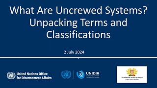 What Are Uncrewed Systems Unpacking Terms and Classifications 🤖✈🚤🚕 [upl. by Nial]