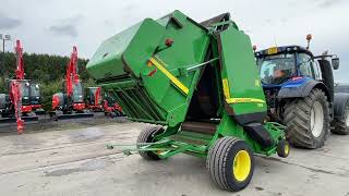 John Deere 582 Round Baler 2007 Ref 12010676 [upl. by Yraht499]