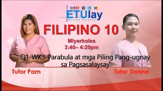 Parabula Ang Tusong Katiwala  Filipino 10  Quarter 1 Week 3 [upl. by Tompkins]