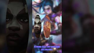 Jinx vs Ekko Arcane Fractured Skin Interaction  Quick Voice Lines Showcase [upl. by Campball]