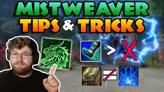 Mistweaver Tips amp Tricks  Basic to Niche 1105 [upl. by Tarryn]