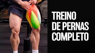 O MELHOR TREINO PARA CRESCER SUAS PERNAS  INFERIORES COMPLETO [upl. by Nanaek]