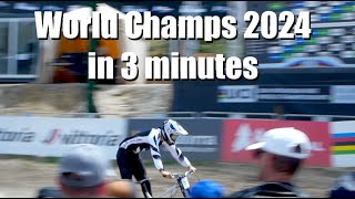 My MTB World Champs Pal Arinsal Andorra 2024 in 3 minutes [upl. by Akihc]