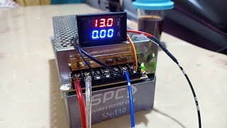 REVIEW CARA PASANG INDIKATOR DUAL VOLTMETER amp AMPERE METER DIGITAL PADA POWER SUPPLY 10A SPC SN110 [upl. by Clements416]