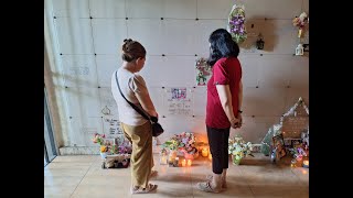 Inside a Columbarium on Day of the Dead in Antipolo City ElDiaDeLosMuertos ElDiadeTodosLosSantos [upl. by Llenra]