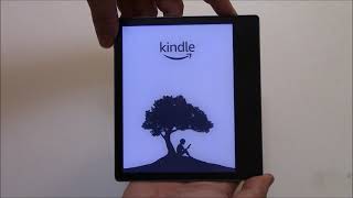 How To Hard Reset An Amazon Oasis Kindle Ebook Reader [upl. by Dearr]