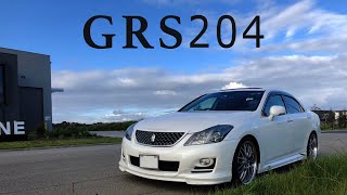 Toyota Crown Athlete GRS204 Test Drive  4K [upl. by Neerod]