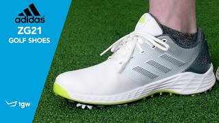 Adidas ZG21 Golf Shoes  GolfLockercom [upl. by Pennebaker]