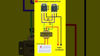 D718 Transistor inverter Kit Connection DIY Project shorts [upl. by Aniteb280]