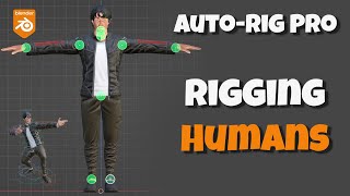 AutoRig Pro Tutorial Rigging Humans [upl. by Laurette]