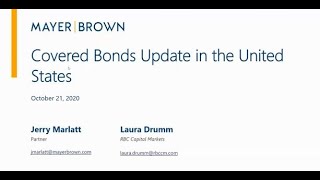 Covered Bonds Update [upl. by Sletten103]