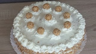 giotto torte rezept  einfach und schnell [upl. by Shaia]