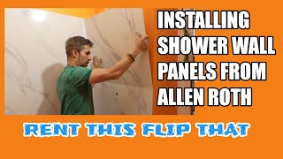 Installing A Shower Surround [upl. by Eeliram]