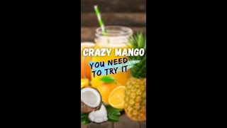 CRAZY MANGO SMOOTHIE recipe – Healthy Easy amp Yummy SHORT SHORTS [upl. by Ainedrag284]