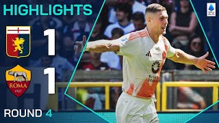 Genoa Vs Roma Highlights [upl. by Ornas]