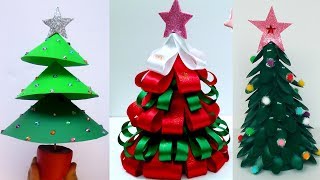 3 Mini arbolitos de Navidad  Manualidades Para Todos [upl. by Genia638]