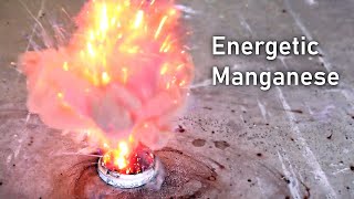 Ammonium Permanganate and Manganese Heptoxide  Energetic Manganese Chemistry [upl. by Atilahs]