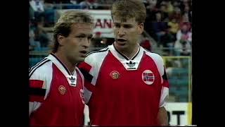 1992 Norway vs Sweden Friendly Full Match part 1 of 4 [upl. by Nimar681]