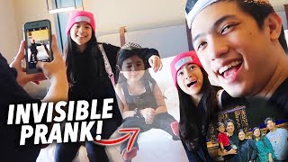 INVISIBLE Prank On Natalia Singapore Trip  Ranz and Niana [upl. by Svetlana]