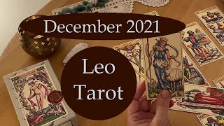 Leo December 2021 Tarot  A Strong Focus on the Future [upl. by Ettennej]