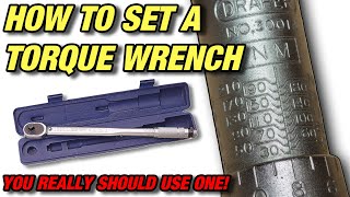 How to set a Torque Wrench [upl. by Nemraciram]