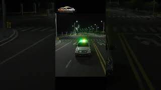 XRIDONSEN 284 inch Amber Green Magnetic Roof Emergency Lights for Trucks Construction Vehicles [upl. by Htevi]