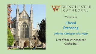 062224 Choral Evensong live from Winchester Cathedral 🇺🇦 [upl. by Eirojram522]