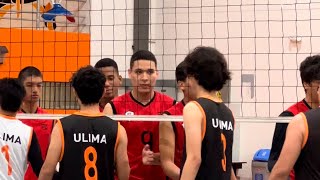 USMP 🆚 ULIMA  Liga Universitaria de Vóleibol Varones División 1 Región Lima [upl. by Ida]