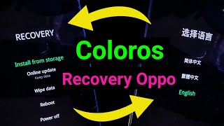 ColorOS Recovery Oppo  Oppo ColorOS Recovery Problem 🌈 [upl. by Alano]