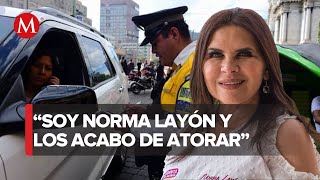 Alcaldesa se disfraza y graba a policías pidiendo mordida en Puebla [upl. by Lachish875]