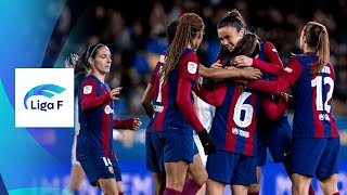 HIGHLIGHTS  Barcelona vs Levante Las Planas Liga F 202324 Matchday 13 [upl. by Sierra]