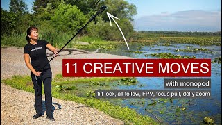 11 CREATIVE SMARTPHONE GIMBAL SHOTS to Mimic Cinematic Crane or Drone Moves for for beginners [upl. by Lupien]