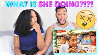 quotWORLDS BEST HAIR HACKSquot by Liza Koshy REACTION [upl. by Aay120]