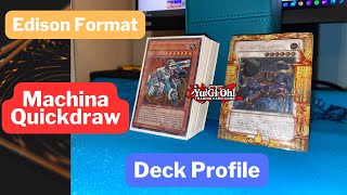 Edison Format  Machina Quickdraw Deck Profile [upl. by Kusin85]