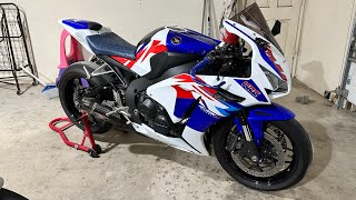 CANYON RUN ON THE FIREBLADE 1000RR [upl. by Tra538]