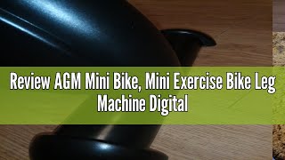 Review AGM Mini Bike Mini Exercise Bike Leg Machine Digital Under Desk Bike Foot Cycle Arm amp Leg Pe [upl. by Ymmas]