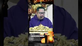 Salya sa Biyaya  FrRobert Homily  QuiapoChurch Shorts Excerpt ShotVideo [upl. by Nylde]