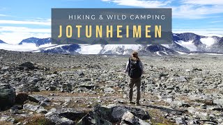 Jotunheimen  Home of the Giants  Hiking amp Wild Camping in Norway  3 weeks Minimalist Backpacking [upl. by Limber]