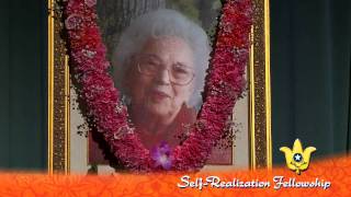 Part 11 Sri Daya Mata Memorial Service [upl. by Blas]