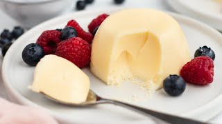 Bavarian Cream and Berries Recipe [upl. by Narruc]