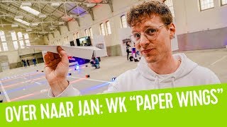 Jan wint het WK papieren vliegtuigjes gooien NIET  Over naar Jan [upl. by Sabsay]