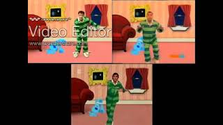 Blues Clues Mailtime Blue Big Pajamas Party US UK amp Portugal [upl. by Nnaoj]