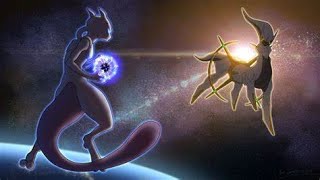 Arceus vs Mewtwo [upl. by Dimo]