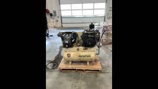 Auction 3569127  Ingersoll Rand air compressor [upl. by Weinshienk176]