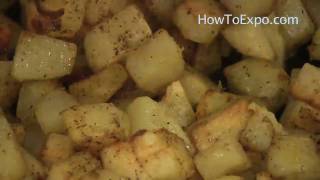 Home Style Fried Potatoes Home Fries [upl. by Aserret475]