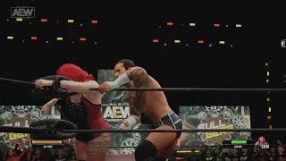 AEW Fight Forever CM Punk Vs Abadon [upl. by Enneirb929]