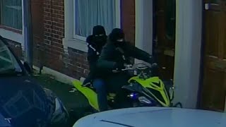 Blackburn idiots on quad bike with balaclavas Hope they don’t fall off 🙄 [upl. by Jewel918]