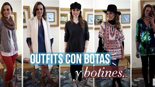 Outfits y looks con botas y botines I Consuelo Guzmán Asesora de imagen y Personal Shopper [upl. by Eerot716]