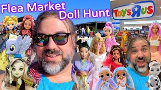 Doll Hunt Flea Market amp Toys R Us at Sunrise Mall [upl. by Alaehcim924]